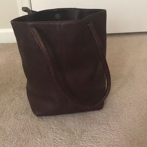 Hobo leather tote